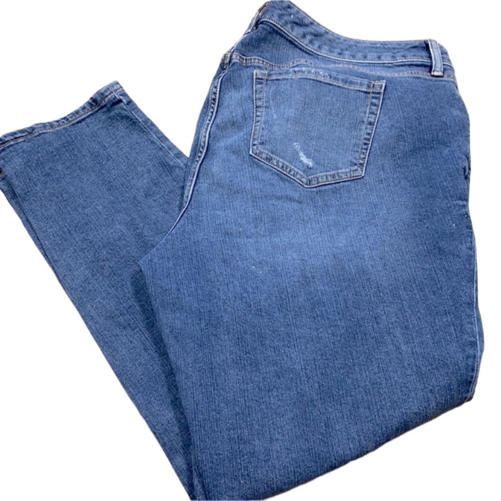 Torrid size 20 distressed jeans